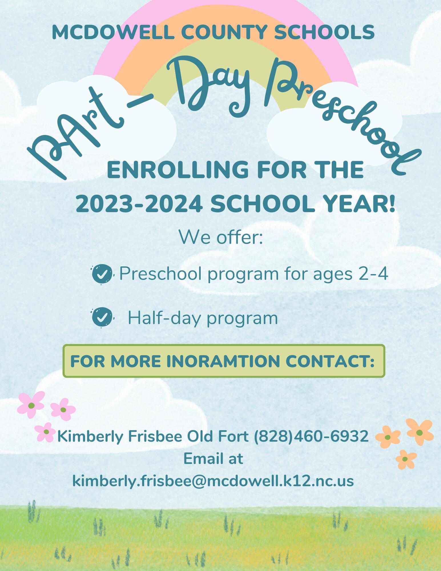 Part-Day Preschool Enrollment